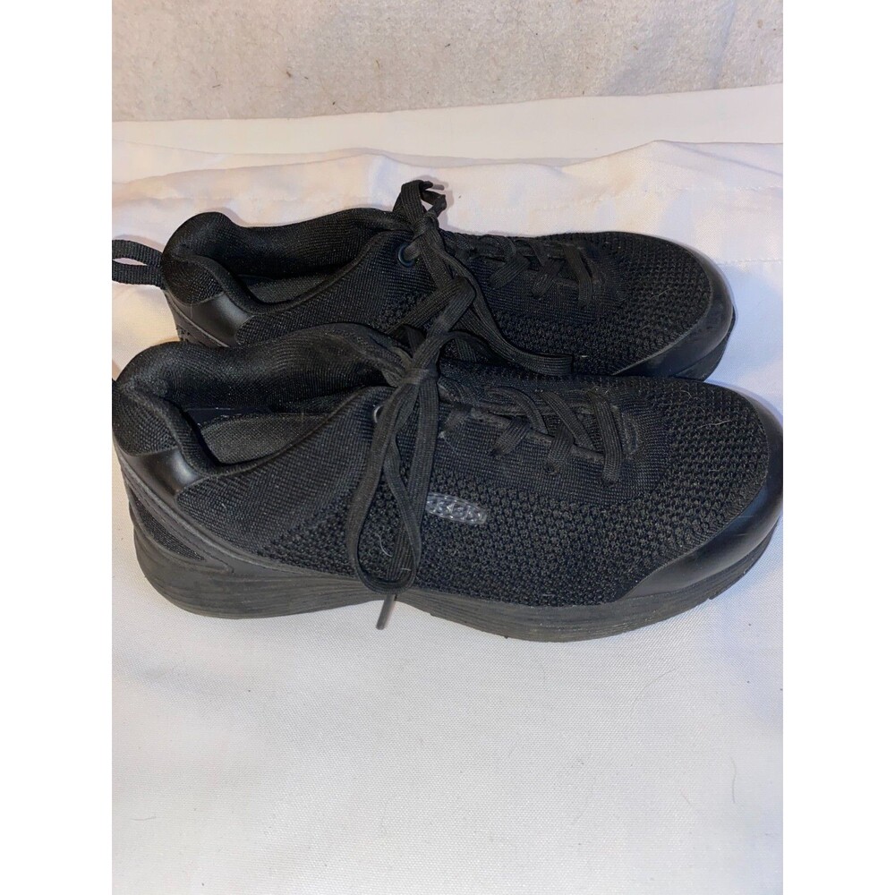 Keen Utility Womens Sparta ASTM F2413-18 Black Safety Work Shoes Size US 9 M EUC